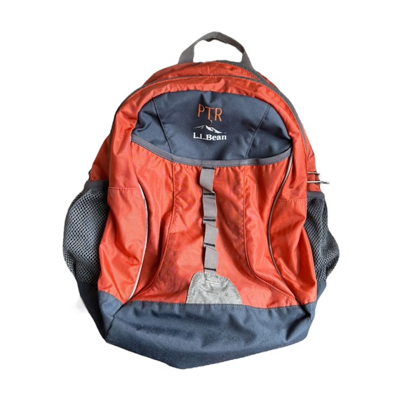 L.L. Bean | Colorblock Explorer Backpack II Daypack Vibrant Orange and Gray - Picture 1 of 4